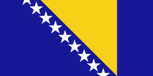 Vlajka Bosny a Hercegoviny